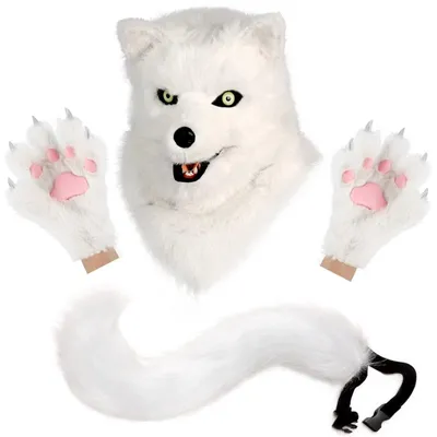 Produktbild von Omgoods – Realistische Tiergesichtermasken für Halloween und Cosplay
