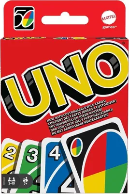 Obrázok produktu pre Klasická kartová hra UNO - zábava pre 2 až 10 hráčov, vhodná pre rodiny