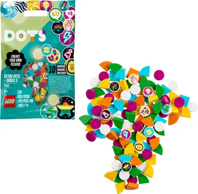 Obrázok produktu pre LEGO 41932 DOTS prázdninová doplnková sada pre deti, kocky na výrobu detského náramku, držiaka na ceruzky a mnoho ďalšieho