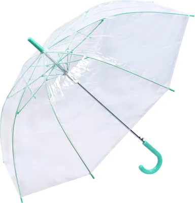 Produktbild von Clayre & Eef Erwachsenen-Regenschirm 82 cm Transparant Kunststoff