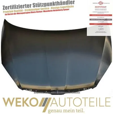 Produktbild von Motorhaube DIEDERICHS 7801700 für SKODA