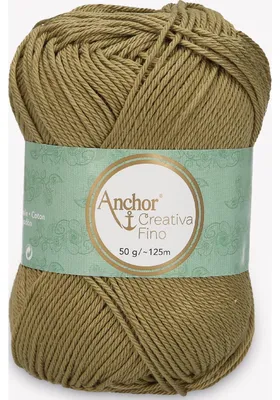 Productafbeelding van Anchor Creativa Fino – katoengaren voor haken en breien (color 00395)
