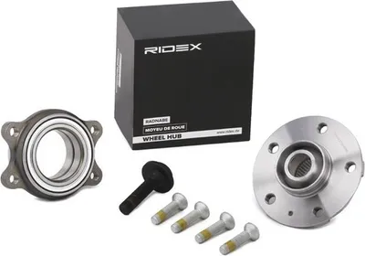Produktbild von RIDEX Radlagersatz Hinten Vorne für AUDI A4 Avant (8K5, B8) 142mm 654W1046