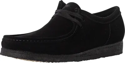 Produktbild von Clarks Originals Wallabee Wildlederschuhe, Schwarz 47 EU
