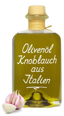 Produktbild von Olivenöl Knoblauch  1L aus Italien kaltgepresst extra vergine