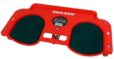 Zdjęcie produktu dla Neilsen CT4120 – podnóżek z rolkami, wyściełany, z podkładką pod kolana