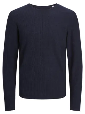 Productafbeelding van Jack & Jones 12258407_1328.60, maat S, regular pasvorm, ronde hals, lange mouwen, 1 stuk