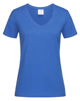 Obrázok produktu pre Dámske klasické tričko Stedman s výstrihom do V LT867 (XL) (kráľovská modrá)