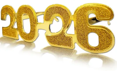 Image de Lunettes de fête pour le Nouvel An et les cérémonies de remise de diplômes, année 2022