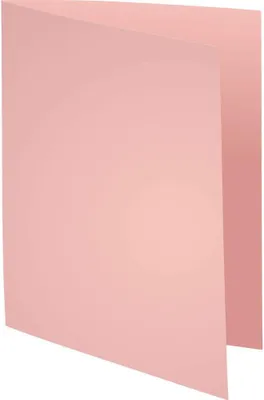 Produktbild von EXACOMPTA Aktendeckel SUPER 160 DIN A4 rosa 100 Aktendeckel