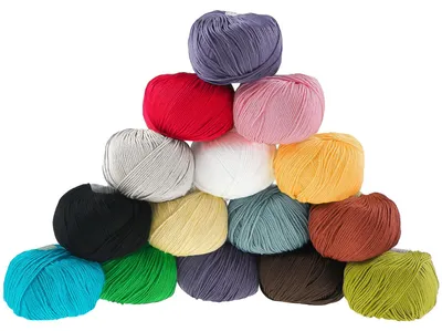 Baumwollstrickgarn COTTON DIAMOND