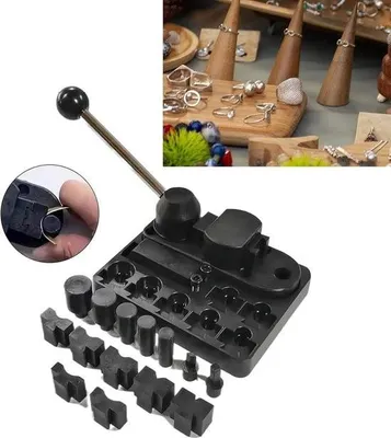 Image de Plieuse de bijoux, outils de pliage multifonctionnels pour boucles d'oreilles, outils manuels pour la fabrication de bijoux pour les machines à plier les bagues, pour la réparation de bijoux