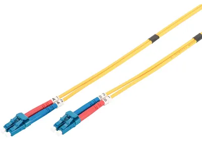 Produktbild von DIGITUS LWL Singlemode Patchkabel, LC / LC