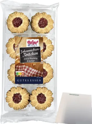 Produktbild von Hofgut Johannisbeertörtchen ZB (175g Packung) + usy Block