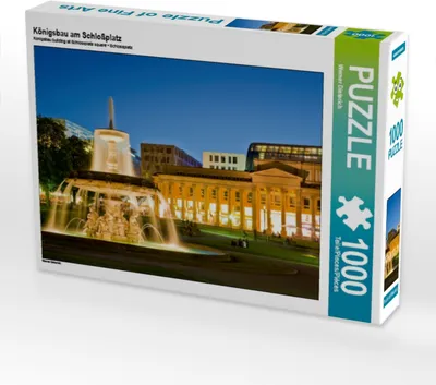 Produktbild von Calvendo Königsbau am Schloßplatz 1000 Teile Puzzle quer 640x480mm, Dieterich Werner; 7390224
