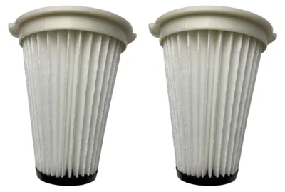 Produktbild von 2x Trade-Shop Staubsauger-Filter / Faltenfilter / Lamellenfiler kompatibel mit Einhell TE-SV 18 Li Akku-Stielstaubsauger ersetzt 2351266