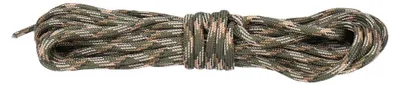 Produktbild von Paracord 550lb Nylon Seil, Abspannseil für Camping Fallschirmschnur, reißfest - 4mm, 249 Kg (5 Meter) Braun Camouflage #041