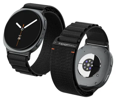 Obrázek produktu pro Spigen WBF1, Kapela, Chytré hodinky, Černá, Samsung, Galaxy Watch 9 (44mm), Textil