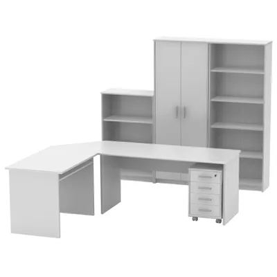 Obrázek produktu pro MOB, Kancelářská sada - Hansa 2 NEW (bílá)