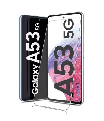 Produktbild von Für Samsung Galaxy A53 5G - Panzerglas Glasfolie Display Schutz Folie Glas 9H Hart Echt Glas Displayschutzfolie
