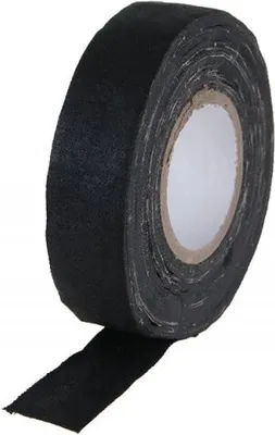 Image de Levior Ruban textile isolant 19mmx10m noir