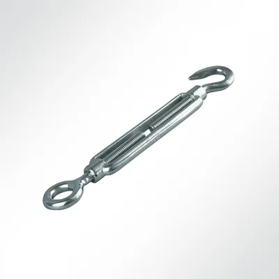 Produktbild von Spannschraube Stahlseil Spanner mit Haken und Öse M8