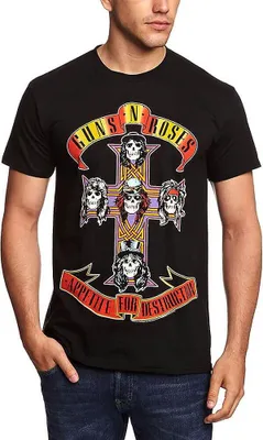 Produktbild von Guns N' Roses Appetite for Destruction Black 2XL T-Shirt