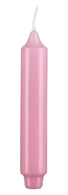 Produktbild von Stabkerzen mit Zapfenfuß Rosa 170 x Ø 30 mm, 12 Stück