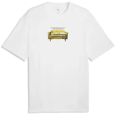 Immagine prodotto di Maglietta a maniche corte Puma Varsity VII, bianco, taglia M, uomo, bianco, taglia M