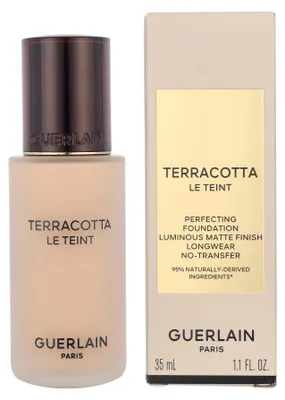 Imagen del producto de Guerlain Terracotta Le Teint, envase con bomba, líquido, hidratante, ligero, tono neutro, color beige