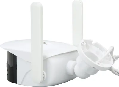 Produktbild von Kamera mit zwei Objektiven, HD, 180°-Ansicht, 4 MP, WLAN, IP65, wasserdicht, 2-Wege-Gegensprechanlage, Bewegungsverfolgung, Überwachung, 100–240 V, EU-Stecker