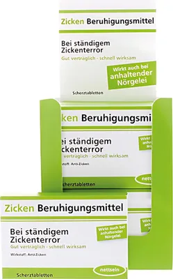 Produktbild von Scherztabletten 22g Zicken Beruhigungsmittel - Schokolinsen