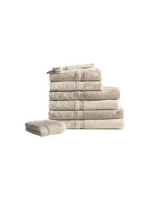 Zdjęcie produktu dla Ręczniki klasy premium z Portugalii – frotte o gramaturze 600 g/m² – bawełna i len – myjka, ręcznik dla gości, ręcznik do rąk, ręcznik prysznicowy i ręcznik kąpielowy
