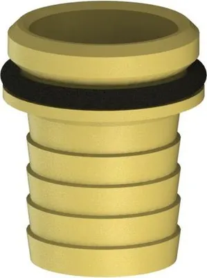Obrázek produktu pro Js Vaterteil Mit Wulst U.dichtung 1"X1", Messing