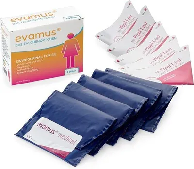 Productafbeelding van Disposable Toilet voor Vrouwen - 5 Stuks - Hygiënische Urinella voor Reizen en Outdoor - Absorbeert tot 400 ml - Ideaal voor Camping en