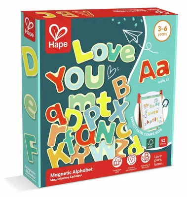 Produktbild von Hape Magnetisches Alphabet    One Size