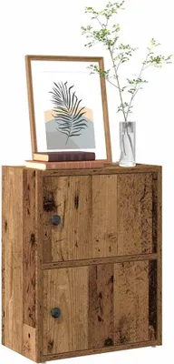 Produktbild von vidaXL Bücherregal Altholz-Optik 40x24x52 cm Holzwerkstoff