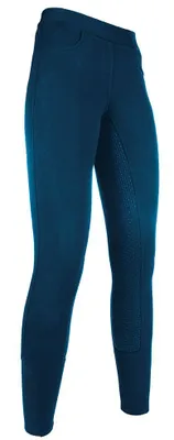 Produktbild von HKM Reitleggings Yvi Silikon-Vollbesatz SCHWARZ, Gr. 44