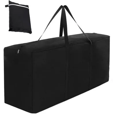 Produktbild von Ibenzoa® 260 L Große Aufbewahrungstasche aus 210D Oxford – wasserdicht & staubdicht, 122 x 39 x 55 cm, für Kleidung & Bettwäsche, innen & außen