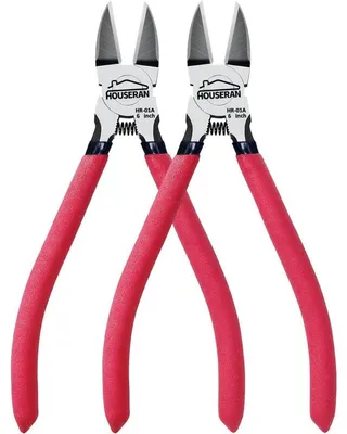 Productafbeelding van Draadknipper, tang, afkniptang, rood, 2 stuks, 2-pack