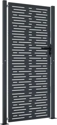 Zdjęcie produktu dla VIDAXL -Anschluss 105x180 cm mit quadratischer Stahl -Anthrazit -ausgelöst