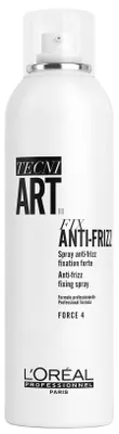 Zdjęcie produktu dla L'Oreal Professionnel Tecni Art Fix Anti-Frizz Fixing Spray mocno utrwalający lakier do włosów Force 4, 250ml