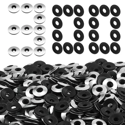Produktbild von Dichtungsringe, 300 Stück, M4,2 x 12 mm, Edelstahl und Gummiringe für Schrauben