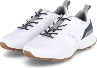 Produktbild von Bugatti Herren Low Sneaker Weiß Synthetik Größe: 44