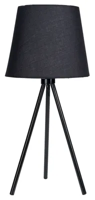 Obrázek produktu pro Kovová lampička, stolní, 55 cm - černá barva