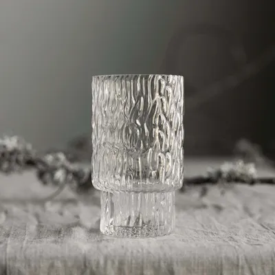 Produktbild von Trinkglas der Serie Prinseryd, 450ml Volumen, transparent, 8 x 8 x 14 cm