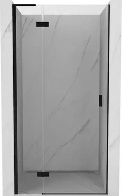 Immagine prodotto di Mexen Mist-H L porta doccia battente sinistra 90 cm, trasparente, nero - 8A5L-090-000-70-00-L
