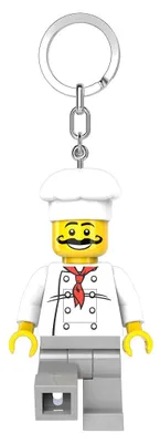 Produktbild von Lego Minifigur Schlüsselanhänger mit Leuchtfunktion Koch