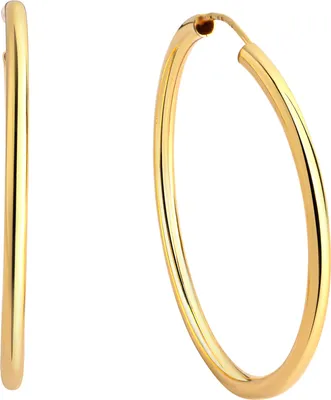 Produktbild von V Creolen 925-Sterling Silber vergoldet