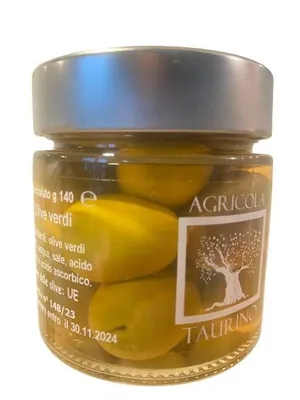 Produktbild von Grüne apulische Oliven in Salzlake – VINMIO Selezione by CAPRI32 | Premium Feinkost